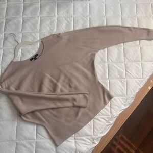 Uniqlo 3D Knit Cotton Dolman Long-Sleeve Sweater